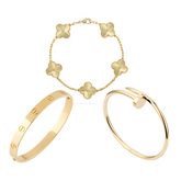 Trinity™ – Set mit 3 Goldarmbändern