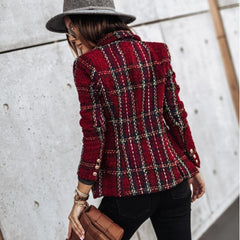 Victoria™ - Le Blazer Tweed Iconique