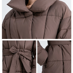 Helena™ - Manteau matelassé avec ceinture